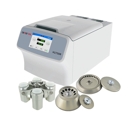 Gekoelde Benchtop centrifugeert H1750R voor Micro- Buizenpcr Buis Vacutainer