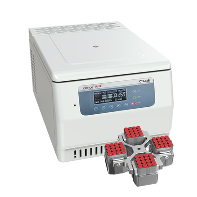 4000rpm centrifugeert met lage snelheid CTK64R voor Vacutainer 64 13x75mm/100mm Bloedbuizen