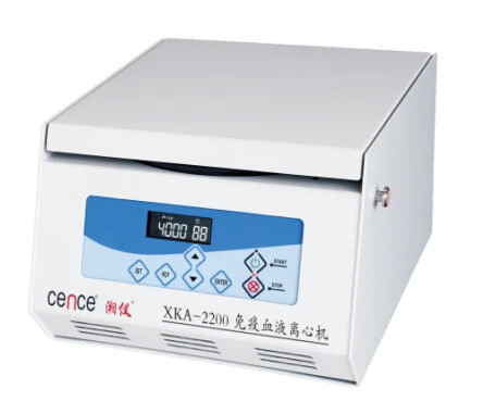 XKA-2200 Immunohematologie CENCE Centrifuge Immunoassay System 330*375*250mm 16KG