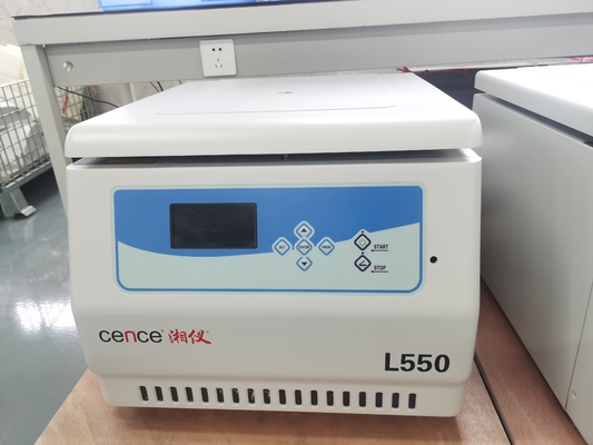 Benchtop L550 Met lage snelheid centrifugeert met 4x500ml de Schommelingsrotoren van 200ml 100ml