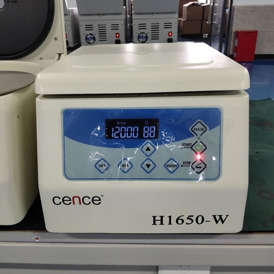 De Snelle Rotatie met geringe geluidssterkte centrifugeert Hoge snelheid centrifugeert h1650-w 12x5ml voor Laboratorium