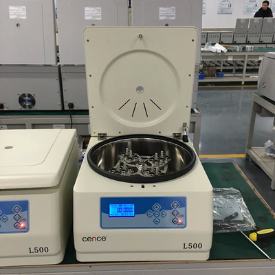 LCD-scherm L500 laboratoriumbloedcentrifuge