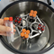 Laboratoriale horizontale bloedcentrifuge-machine met schommelende emmerrotor