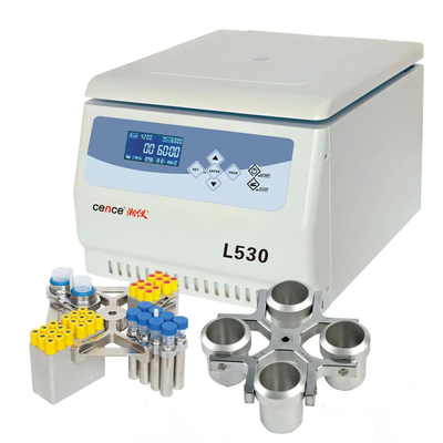 Laboratoriumcentrifuge L530 Low Speed Bloedcentrifuge Met Swing Out Rotor