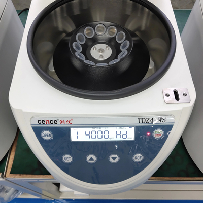 China Lab Centrifuge Machine Factory TDZ4-WS 18x10ml Hoek rotor 12x20ml