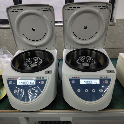 China Lab Centrifuge Machine Factory TDZ4-WS 18x10ml Hoek rotor 12x20ml