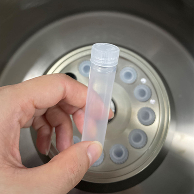 Hoge snelheid medische benodigdheden 10 ml ronde bodem proefbuis met PPCO-materiaal en dop