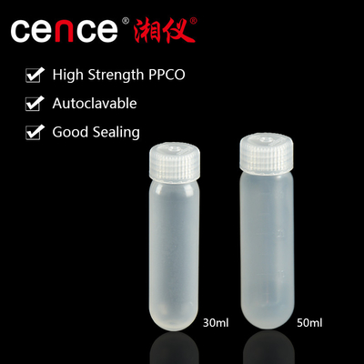 High Speed Centrifuge Tube Autoclavable in 30 ml 50 ml Groottes PPCO Materiaal voor Beckman Centrifuge