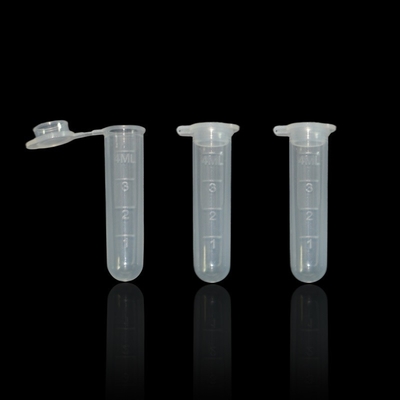 High Speed Blood Collection Tube 5 ml PP Proefbuis met ronde bodem en dop Max RCF 50000xg