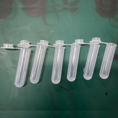 High Speed Blood Collection Tube 5 ml PP Proefbuis met ronde bodem en dop Max RCF 50000xg