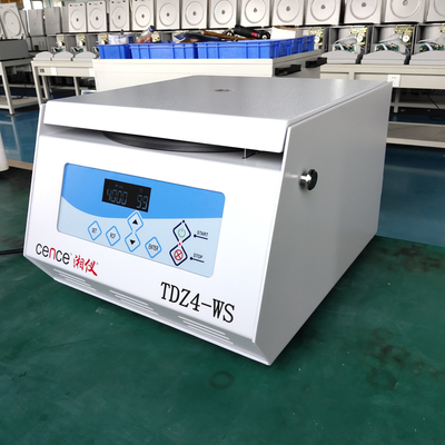 Cence TDZ4-WS Lage Snelheid Centrifuge 4000 RPM 2200xg met 4 Rotoren
