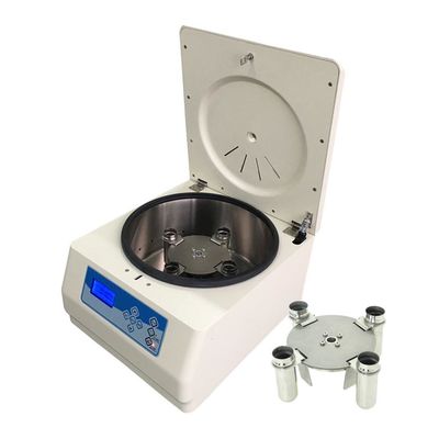 L420 4200rpm Laboratoriumcentrifuge met 12x20ml capaciteit roestvrijstalen rotor en microprocessorbesturing