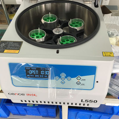 CENCE L550 Tafelmodel Lage Snelheid Centrifuge voor Olie-extractie met 5500r/min Snelheid en 5310xg RCF