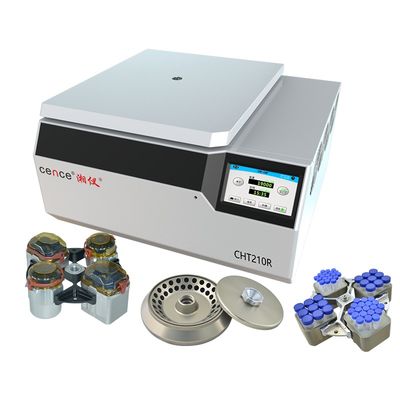 CHT210R Gekoelde Benchtop Bloedcentrifuge met Max. Snelheid 21000 rpm Max. RCF 32752xg en 4x750ml Capaciteit