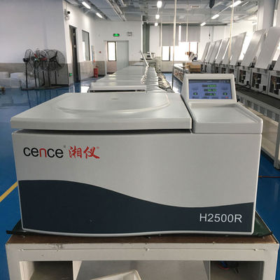 Xiangyi H2500R High Speed Refrigerated Centrifuge 25000RPM 50560XG with 6*100ml Capacity for Laboratory Use