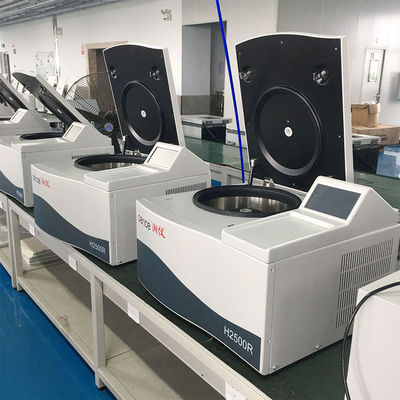 25000rpm Hoge Snelheid Gekoelde Centrifuge met 50560xg RCF en 6x100ml Capaciteit voor Laboratoriumgebruik