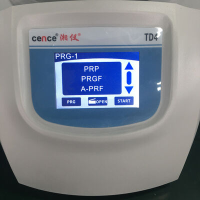 CENCE TD4 PRP-centrifuge-machine met 4000 RPM, ABS-plasticconstructie en rotorcapaciteit van 8x15 ml voor laboratoriumgebruik
