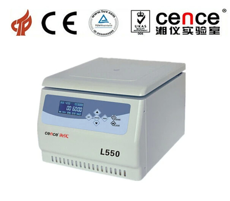 Medicijncentrifuge L550 met microprocessorbesturing