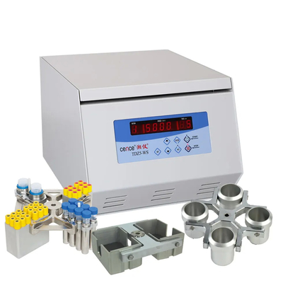 Clinical Low Speed Centrifuge Machine TDZ5-WS met een maximale capaciteit van 4*250 ml