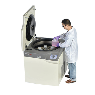 De de Rotorcl8r Bloedbank van de koolstofvezel centrifugeert Vloer die 8x2200ml 6x1000ml bevinden zich