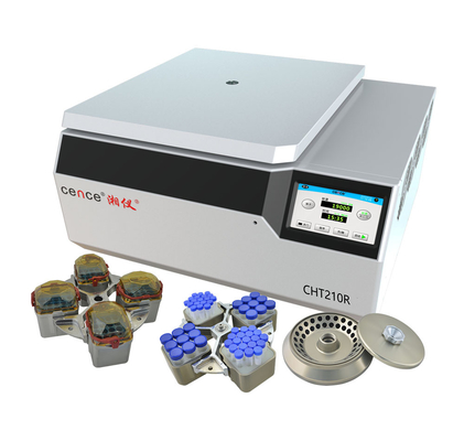 Gekoelde schommelings uit de Rotor centrifugeert Machine CHT210R 4*750ml